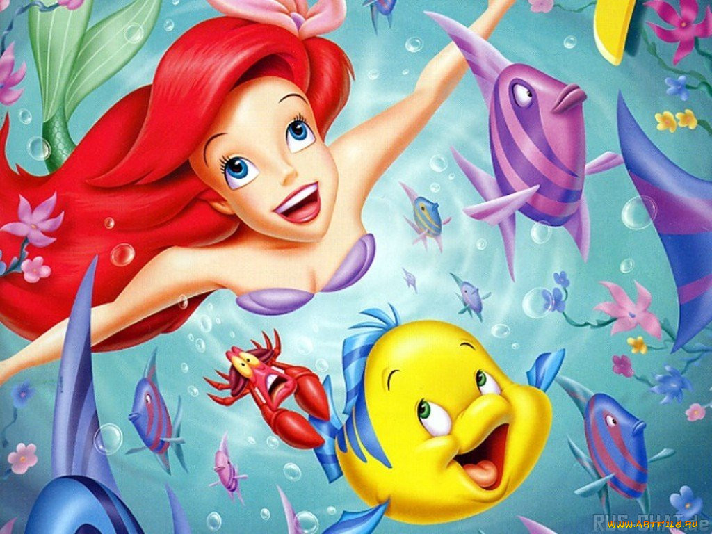 , the, little, mermaid